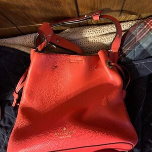 Kate Spade Vibrant Red Crossbody Bag